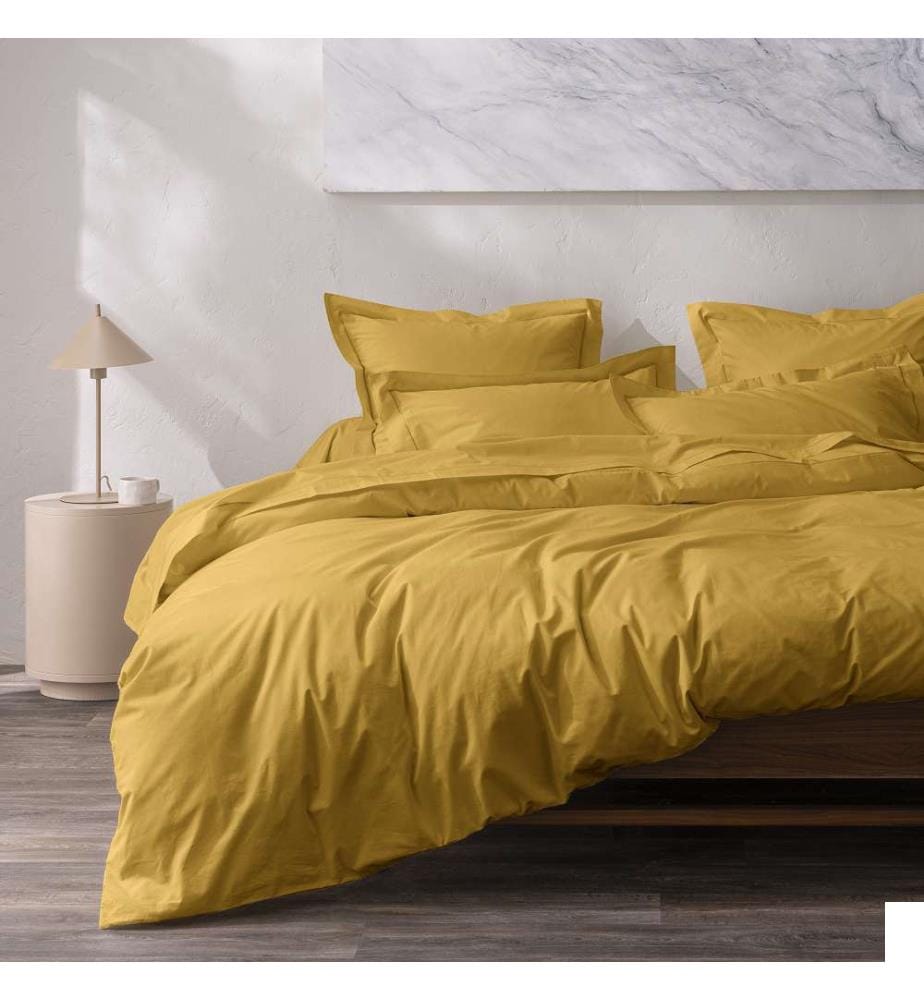 Housse de Couette Percale 260 x 240 cm - Mangue
