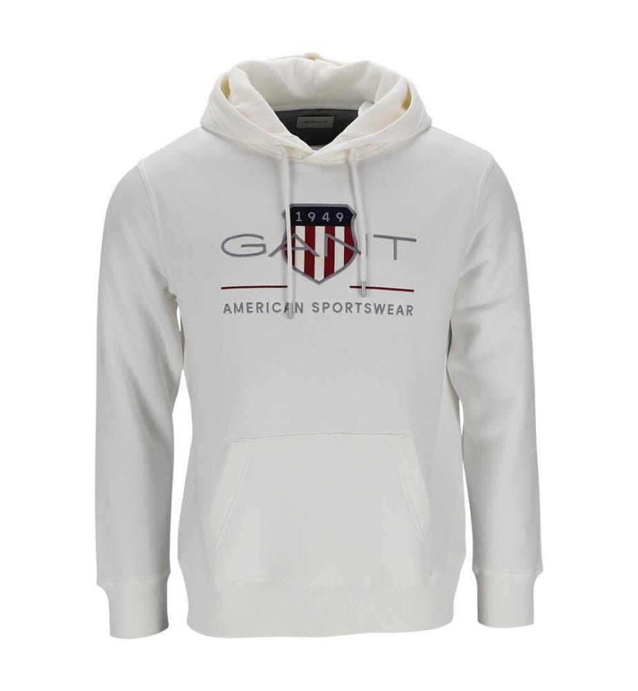 Hoodie Archive Shield - Blanc