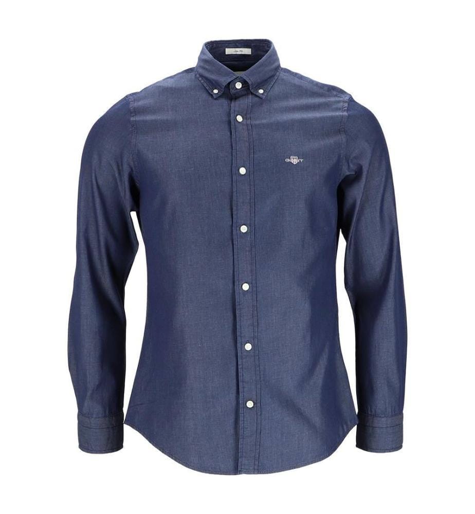 Chemise Slim - Bleu Foncé