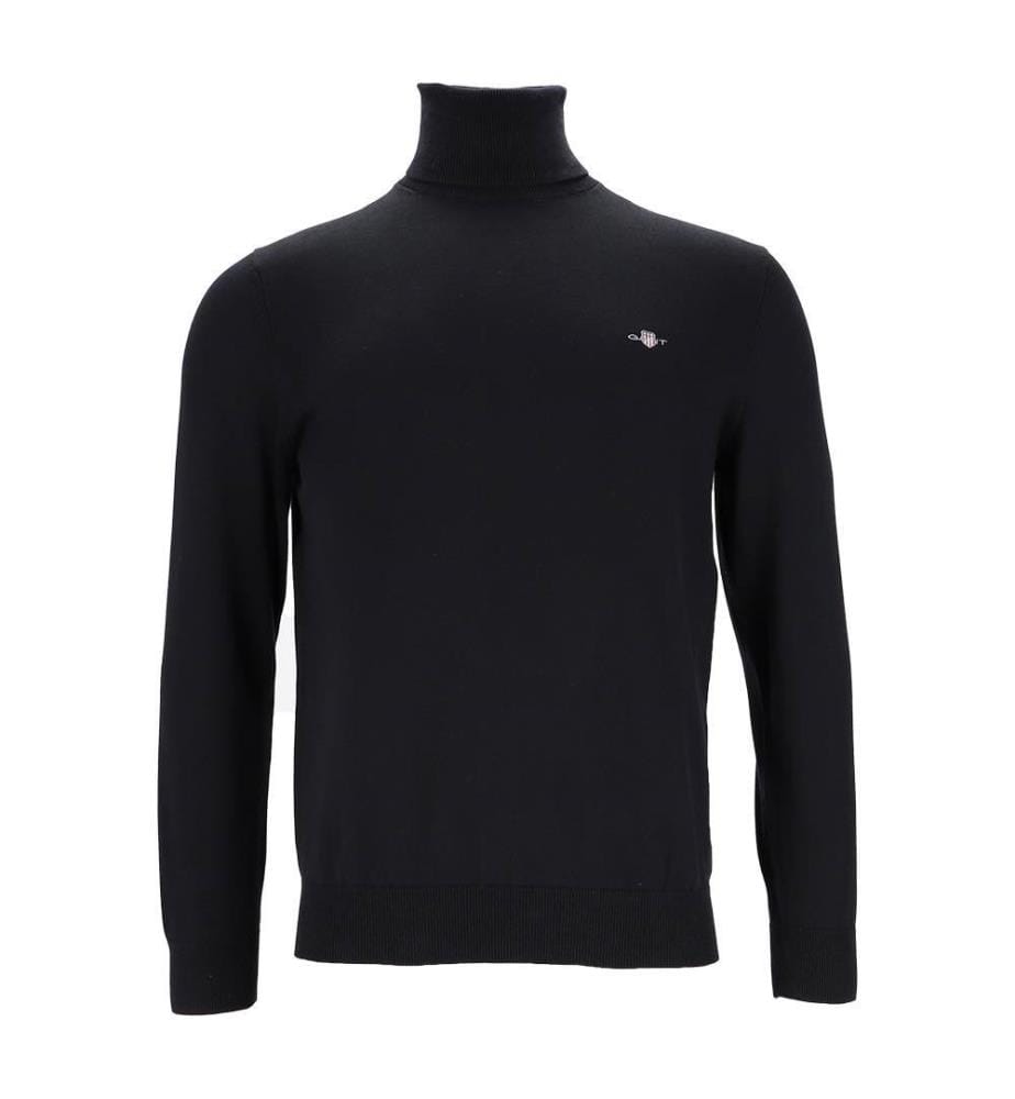 Pull Col Roulé - Noir