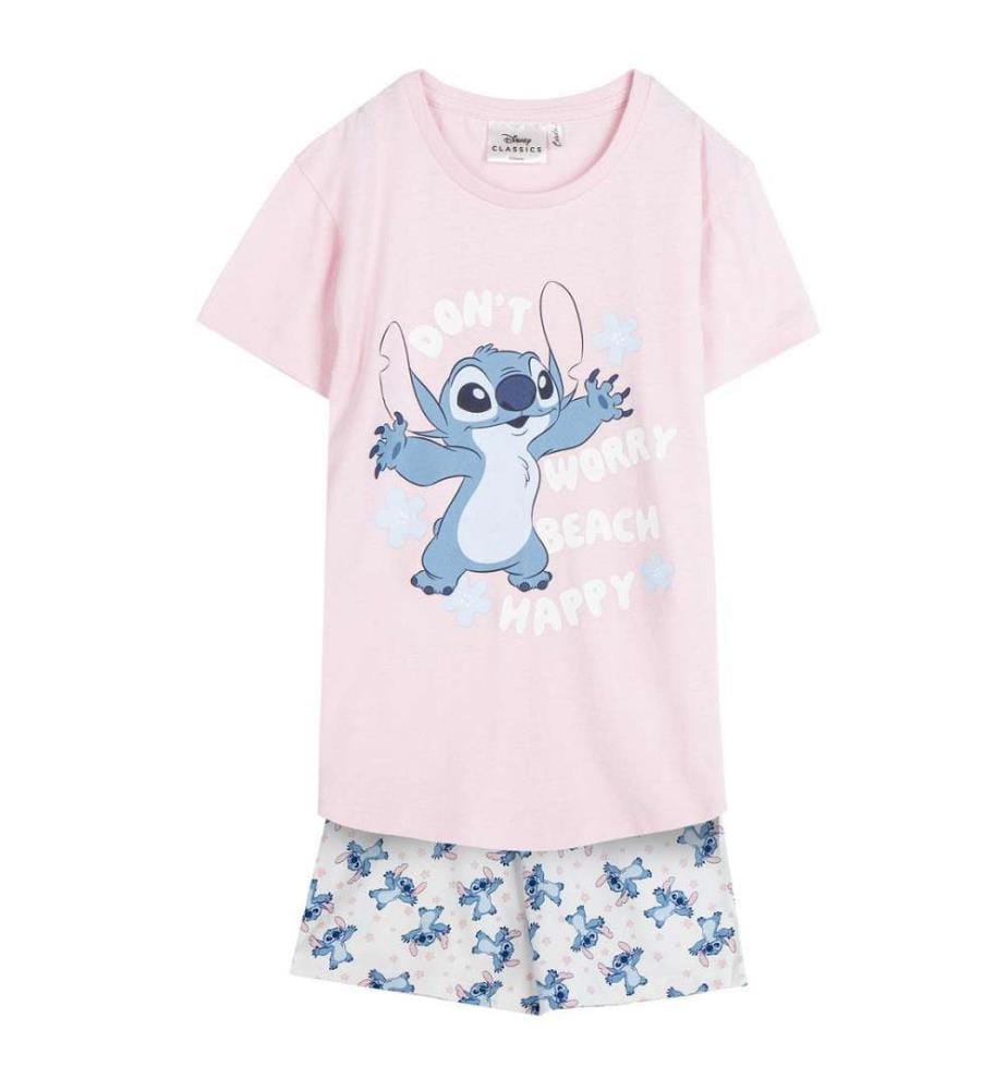 Ensemble 2 Pièces Pyjama Court Jersey Stitch