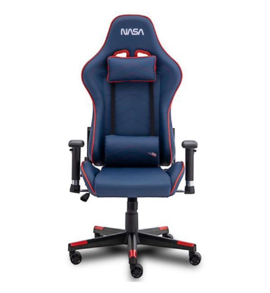 Chaise gaming Galactic - Bleu & Rouge