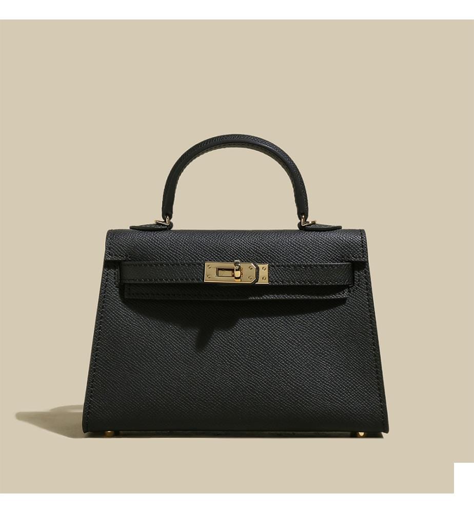 Sac à main structuré classique - Noir