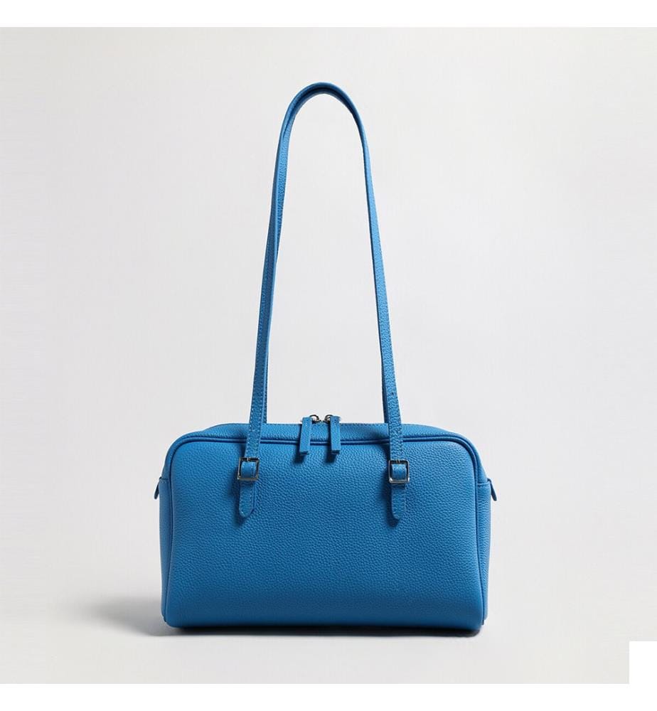 Sac Pillow à boucles - Bleu