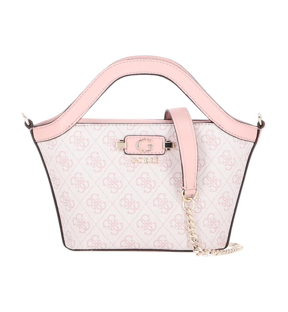 Sac à Main Lindsey - Blanc et Rose