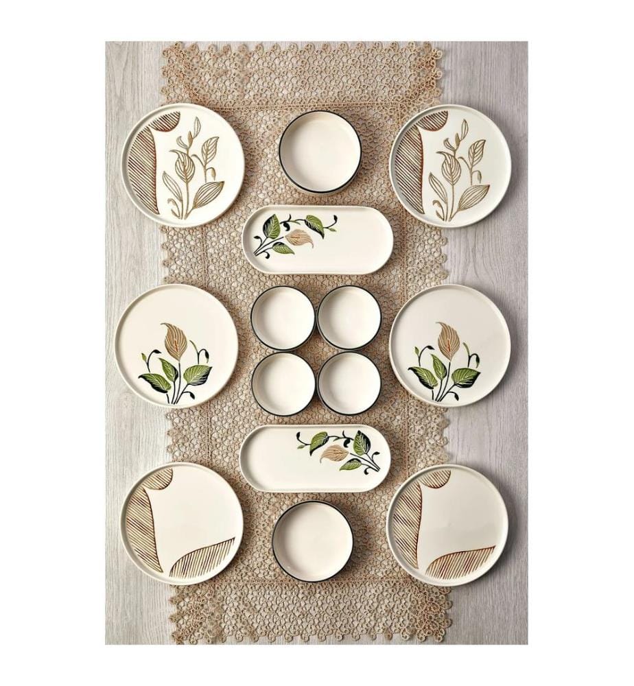 Lot de 14 petit-déjeuners  Multicolore