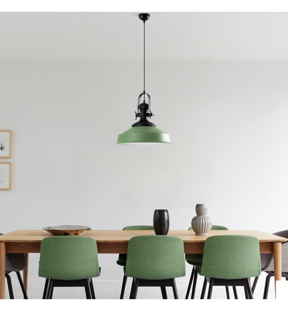 Lustre, vert, STRUCTURE EN MÉTAL