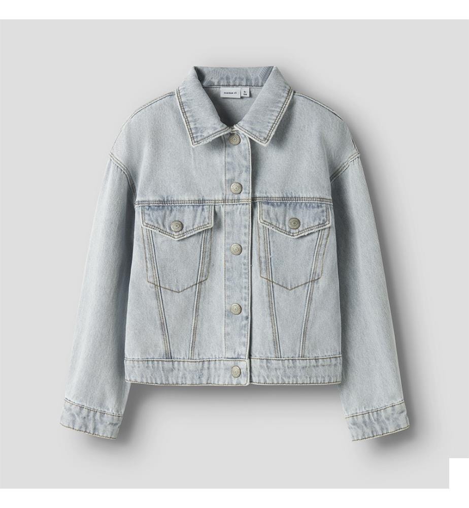 Veste en jean - Light Blue Bleached Denim
