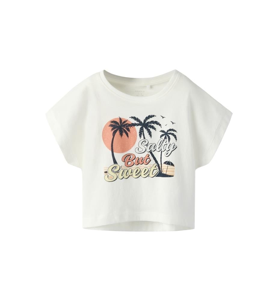 T-Shirt - Cloud Dancer Salty But Sweet