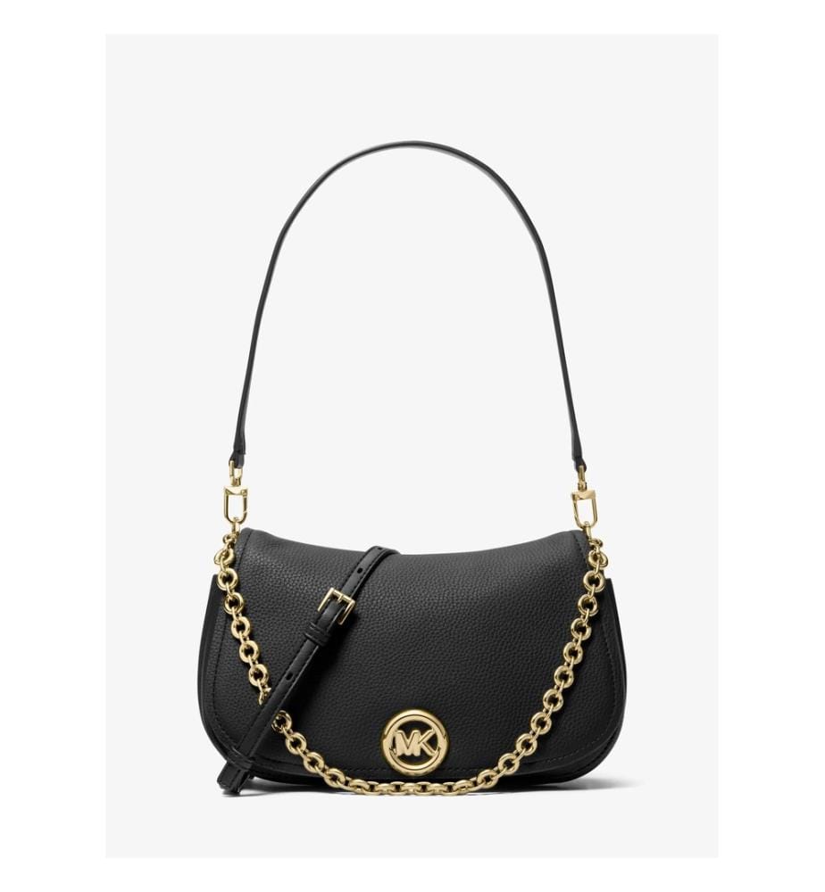 Sac à bandoulière convertible « Nolita » en cuir grainé, taille moyenne