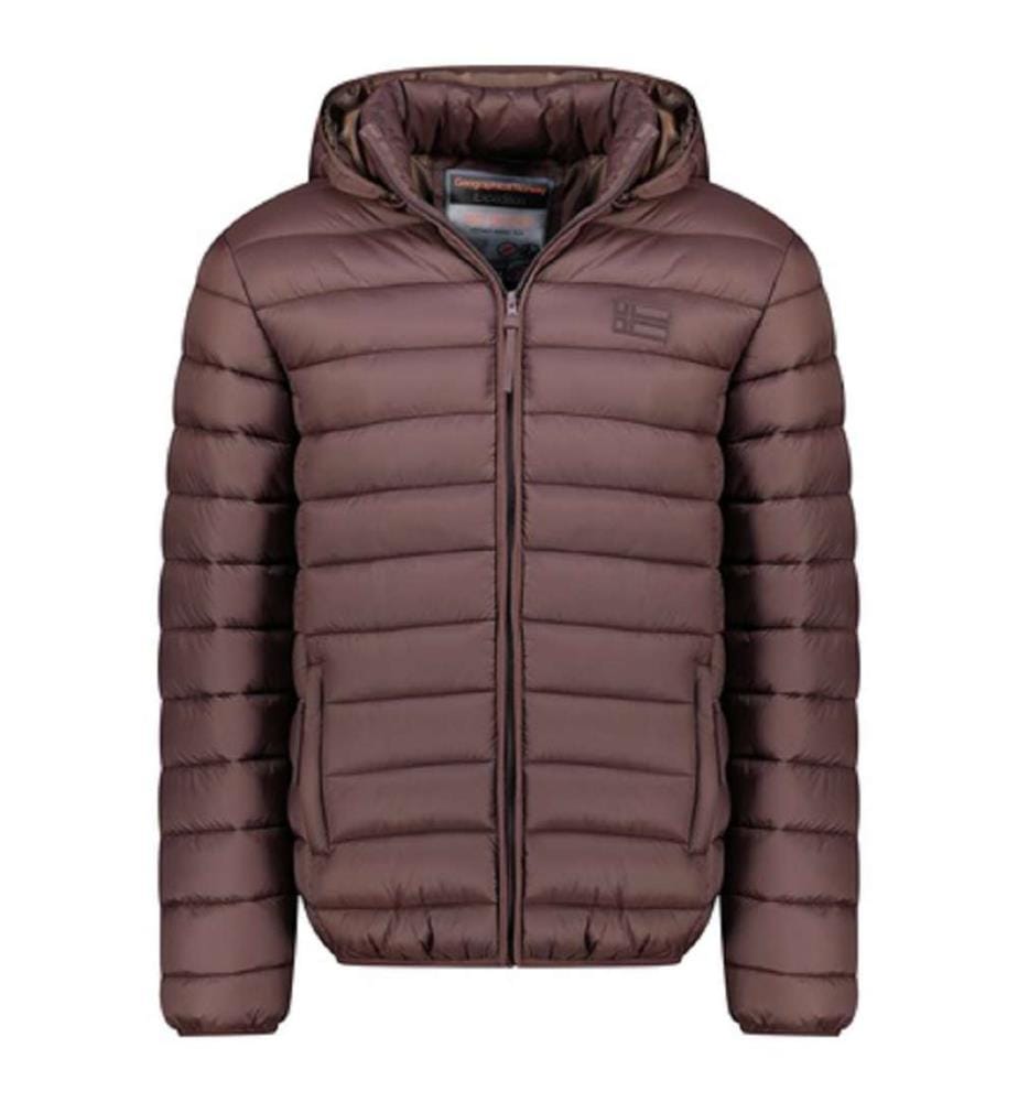 Blouson Amichoko à capuche amovible pour homme - Dark-Brown