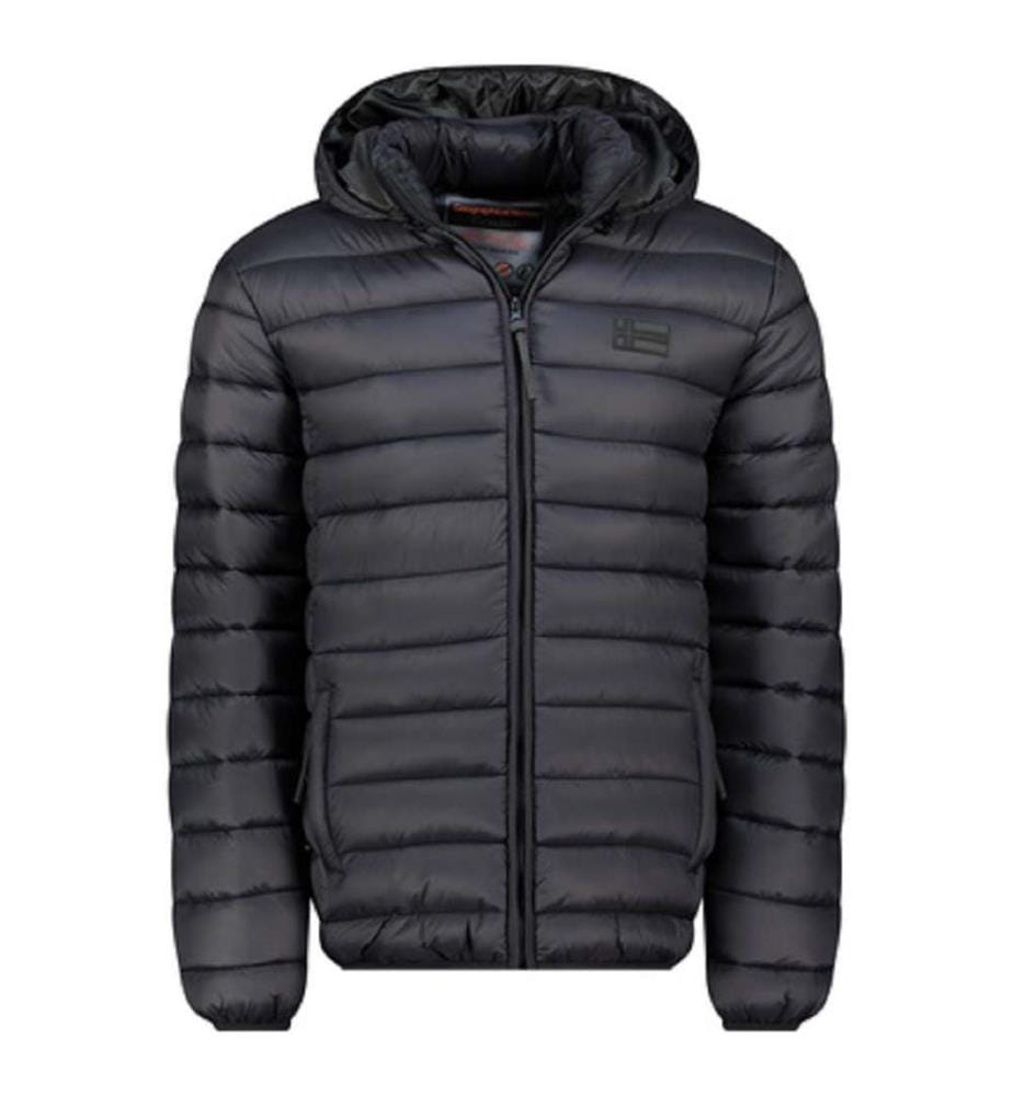 Blouson Amichoko à capuche amovible pour homme - Black