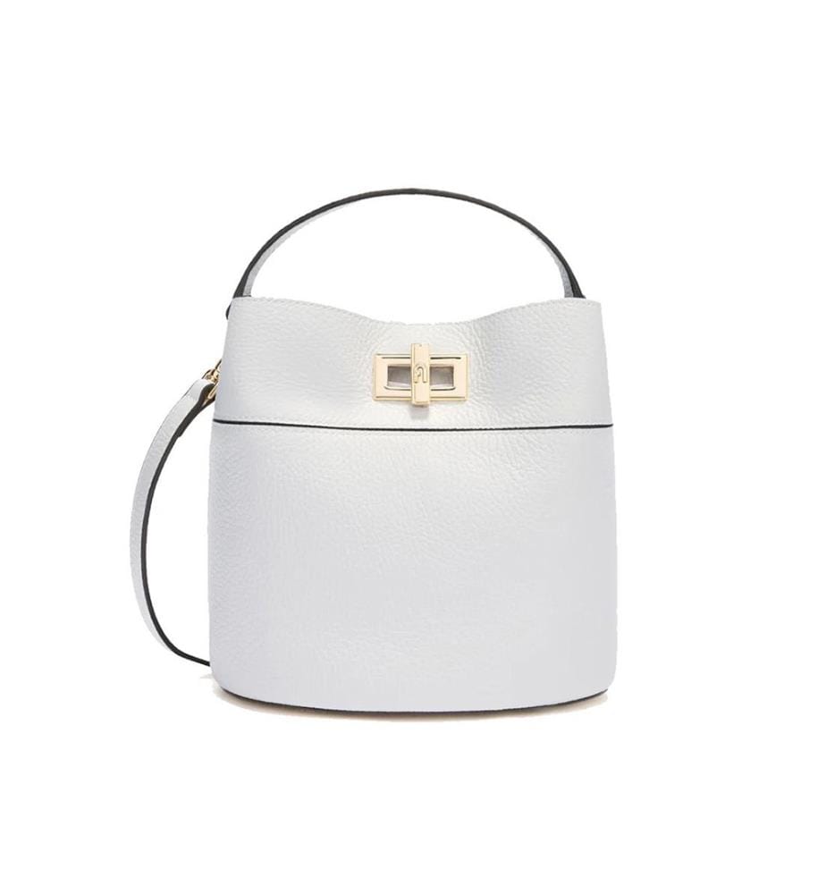 Amelia Mini Bucket Bag - Talc H