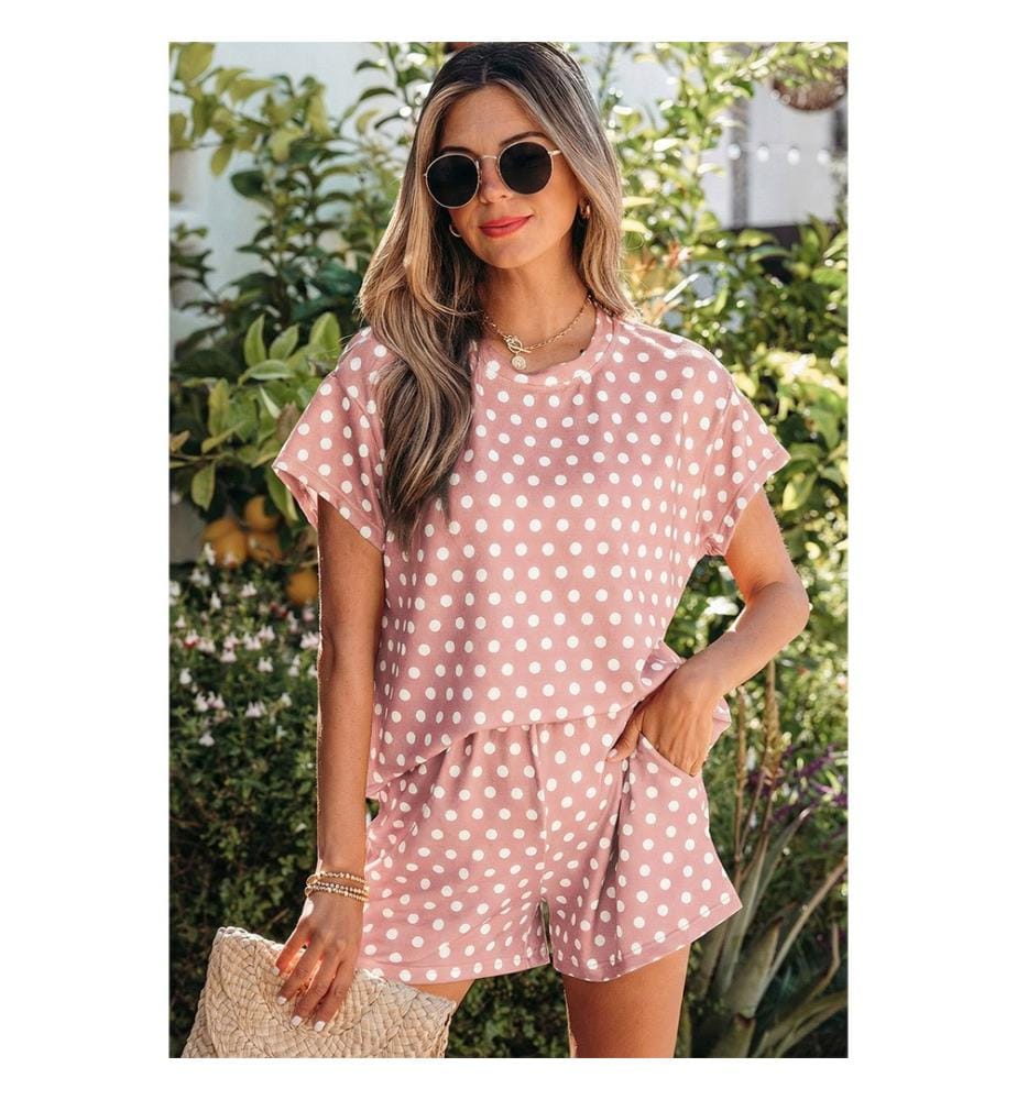 Ensemble Short à Pois
