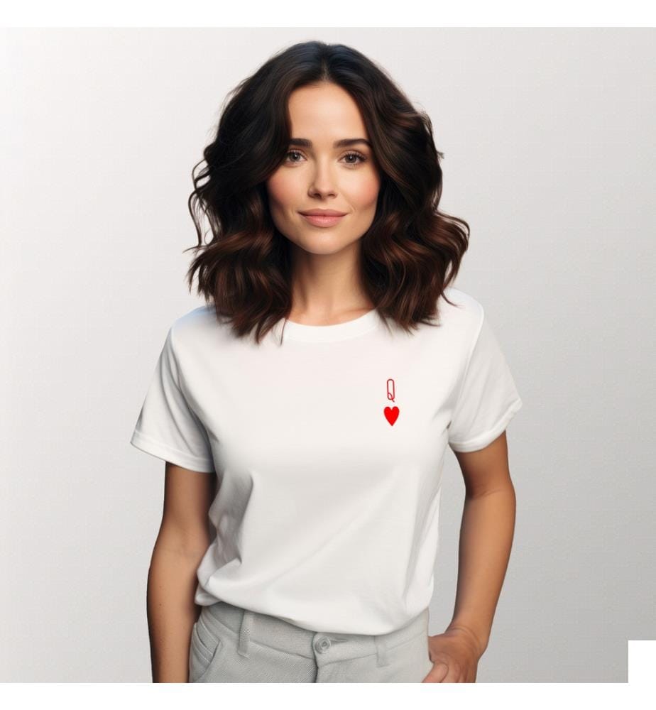 T-Shirt Queen - Blanc