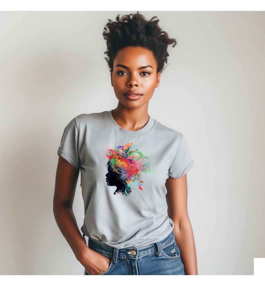 T-Shirt Wild Child - Gris Chiné