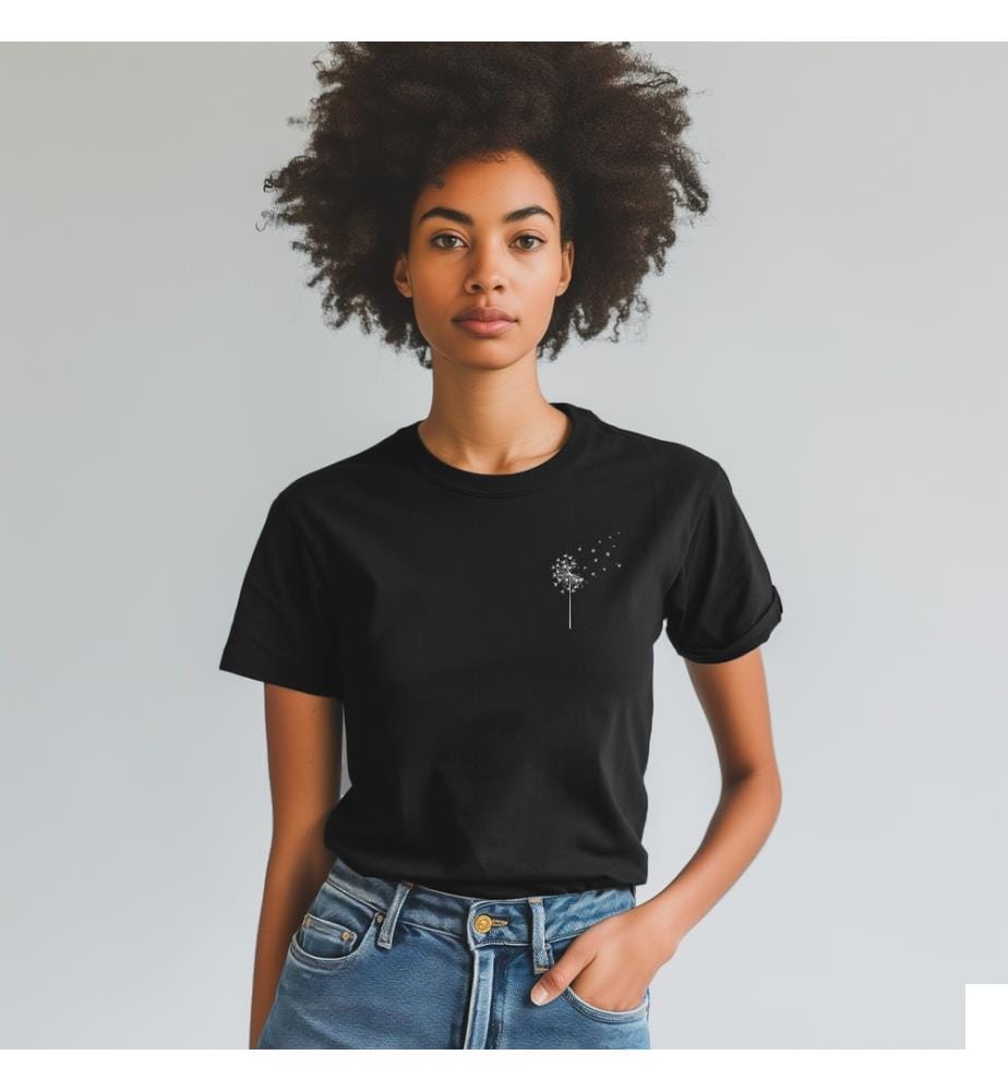 T-Shirt Pissenlit - Noir