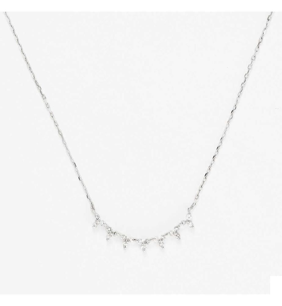 Collier Gizeh - Or Blanc