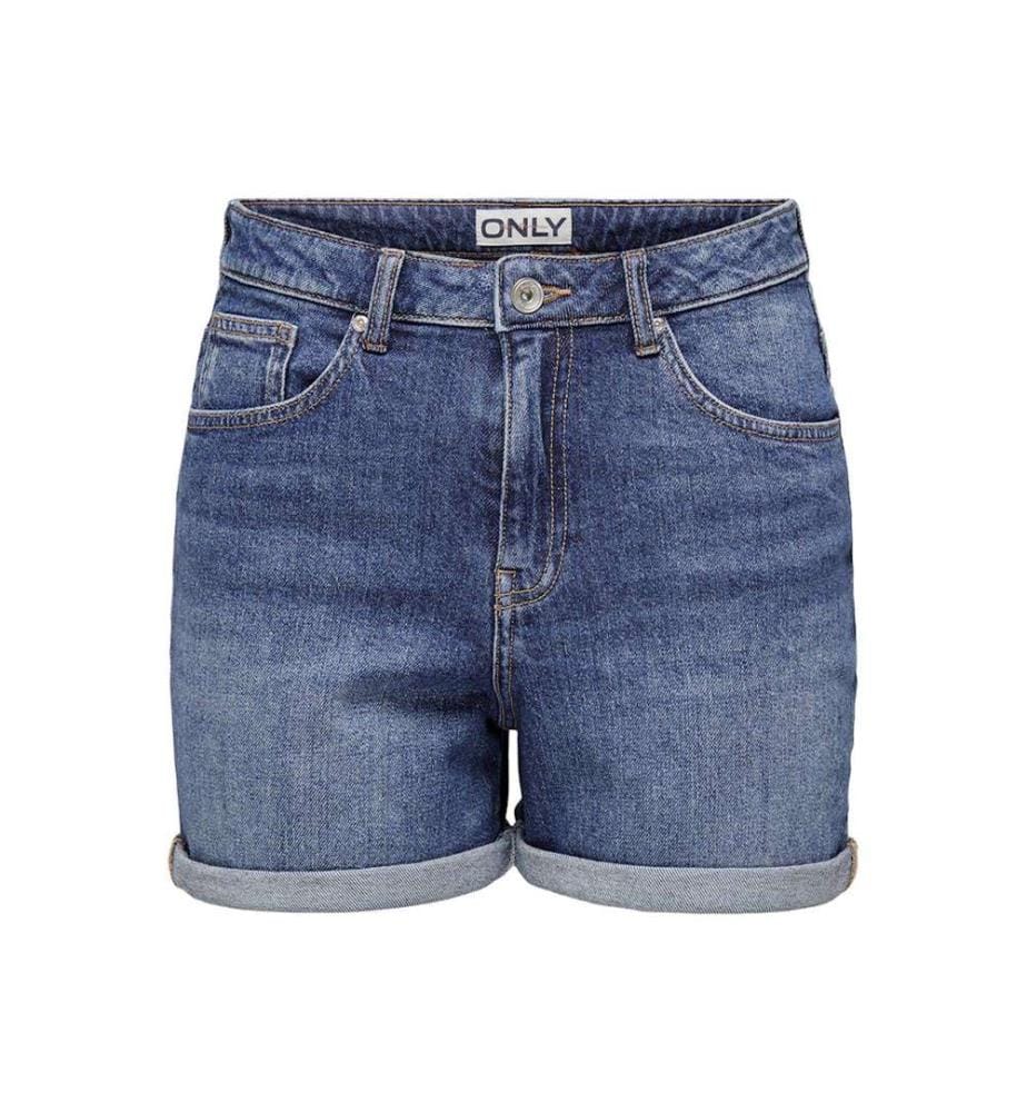 Short Taille Haute Josephine - Medium Blue Denim