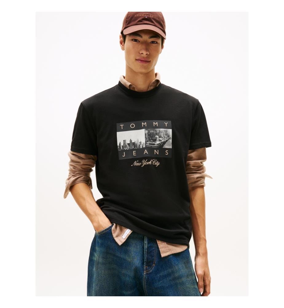 T-Shirt Regular Fit - Noir