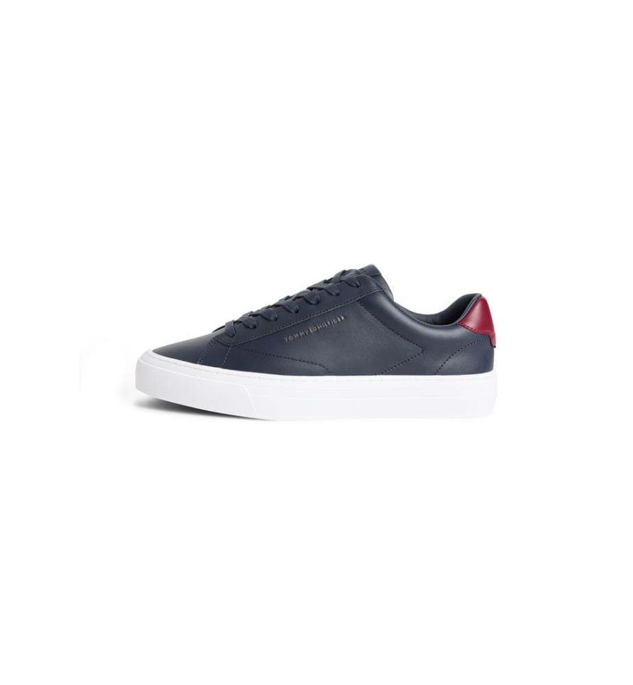 Baskets en cuir premium - Marine