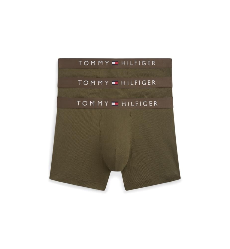 Lot de 3 Boxers Rib - Kaki