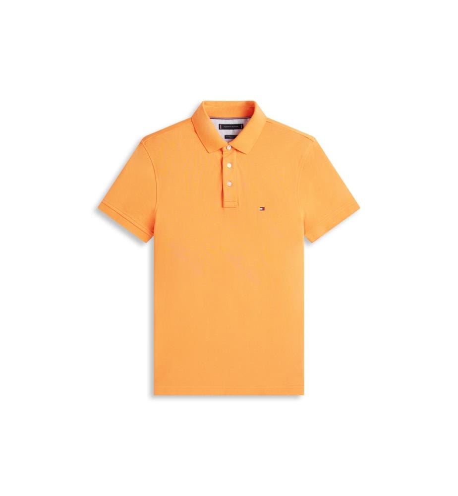 Polo Slim en Piqué 1985 - Orange