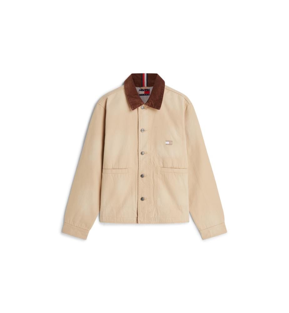 Veste Workwear en Toile - Beige Clair