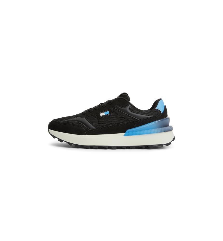 Baskets Technical Runner - Noir et Bleu