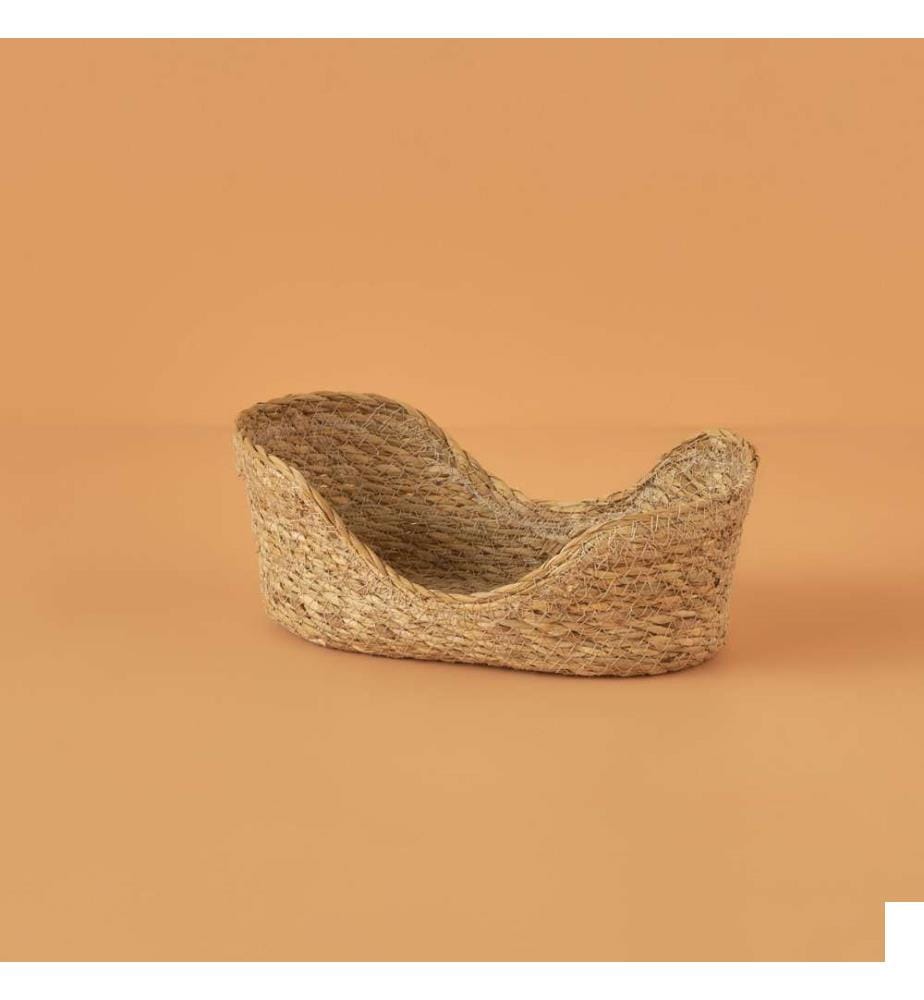 Panier ovale Berry 24 x 14 cm - Naturel