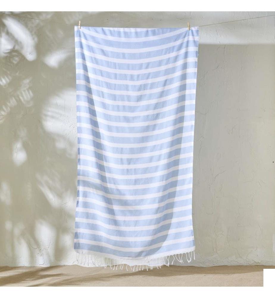 Linge de bain Lua 95 x 180 cm - Bleu clair