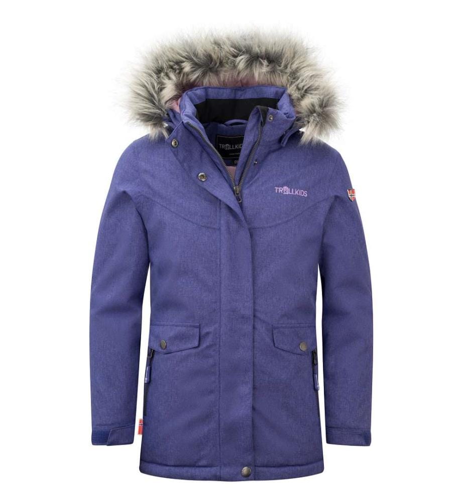 Oslo Coat XT - violet foncé et rose aurore