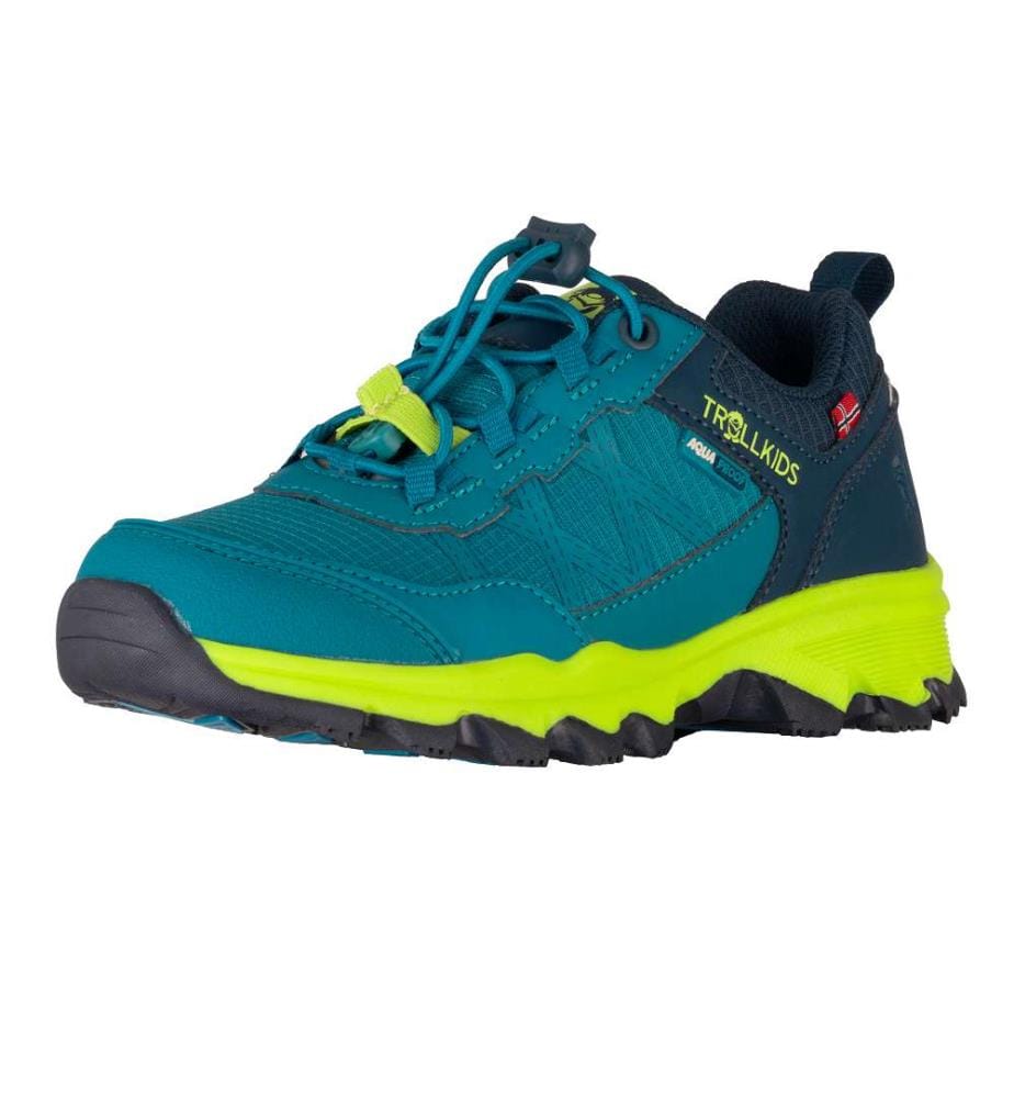Chaussures de randonnée imperméables Trolltunga Hiker Low XT - Harbor Blue & Spring Leaf & Dark Indigo