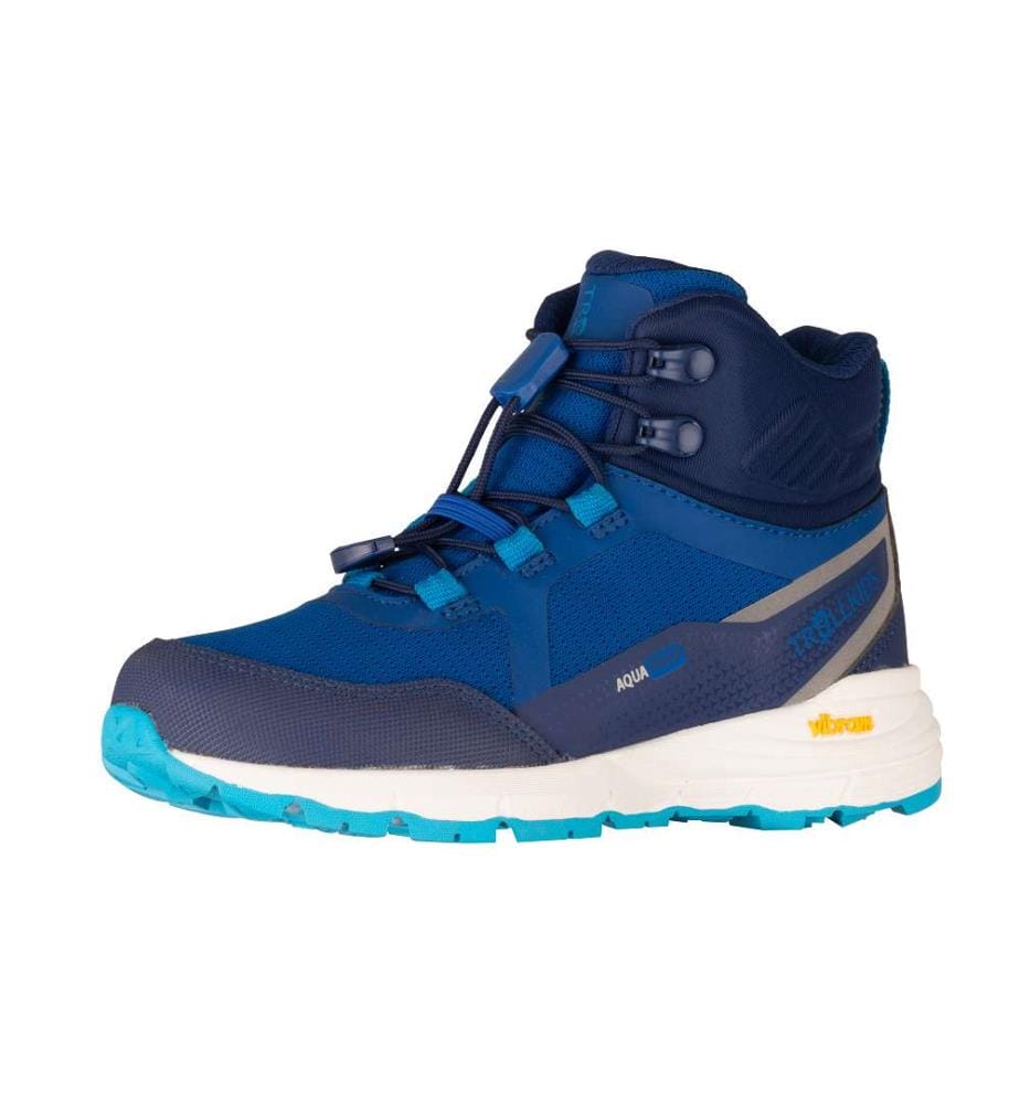 Skarvan Hiker Mid XT Chaussures de randonnée imperméables - Pool Blue & Alpine Blue & Dark Indigo