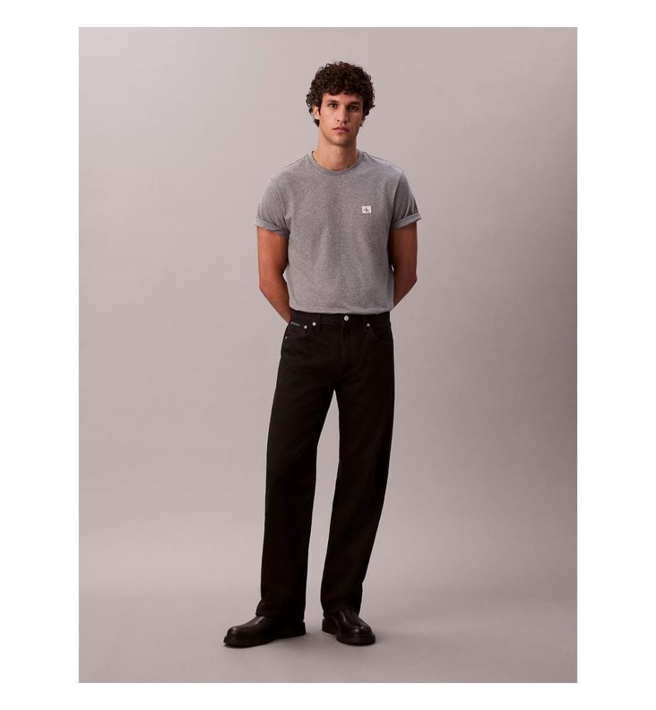 T-Shirt en Coton Classique - Gris