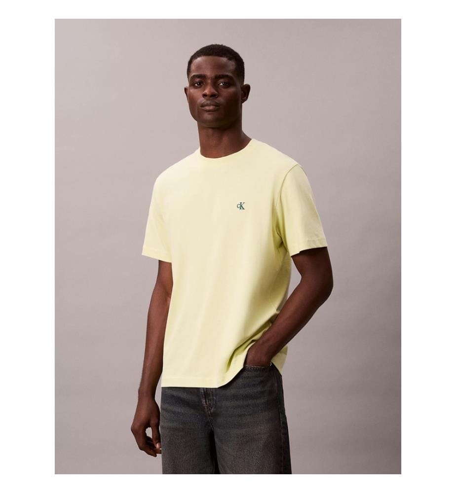 T-shirt relaxed -Jaune
