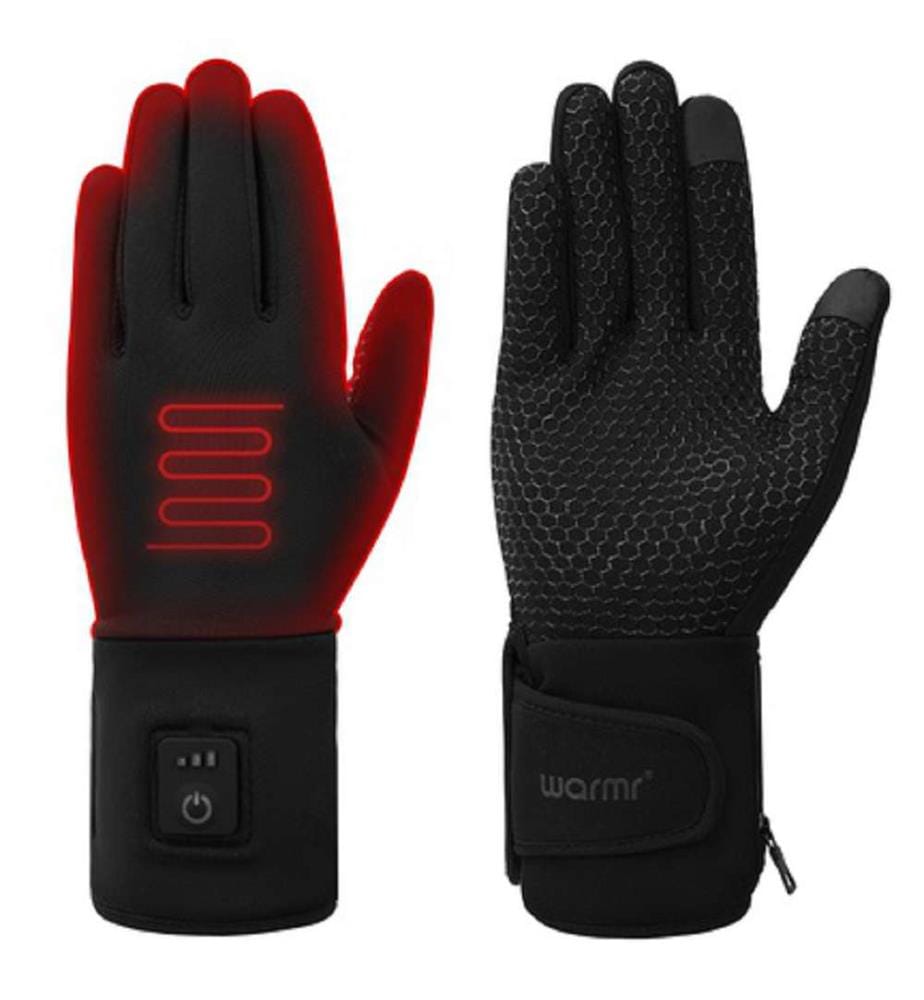 Gants Chauffants W47 avec Batteries - Noir
