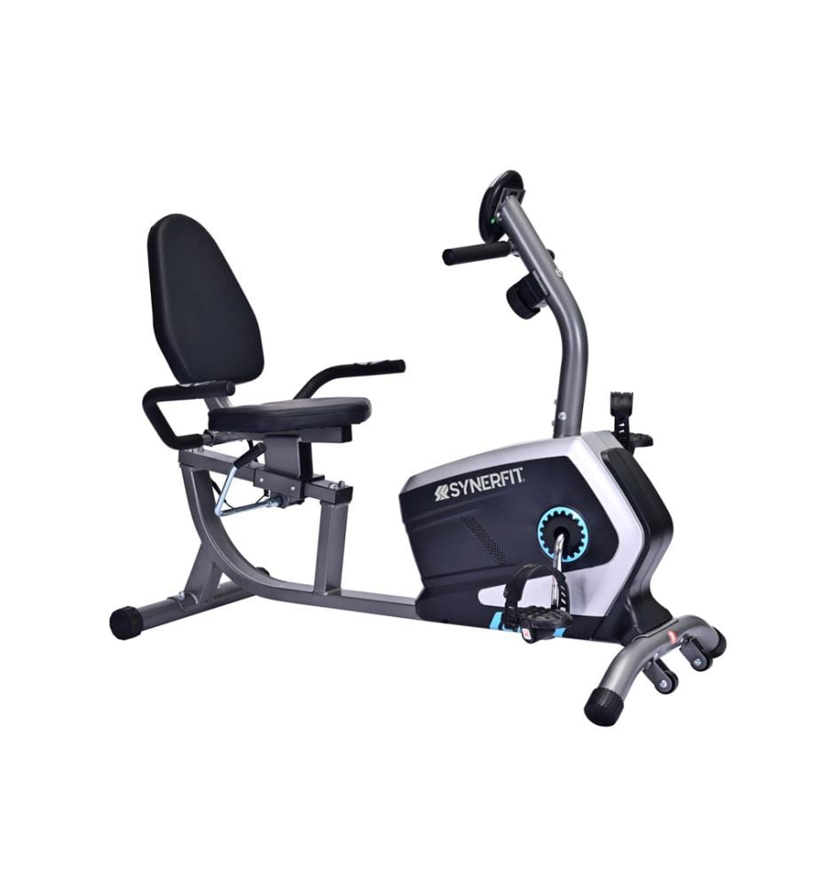 Vélo d'appartement semi-allongé