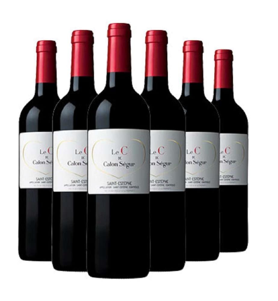 6x C de Calon Ségur Saint Estèphe 2019 - 75 cl