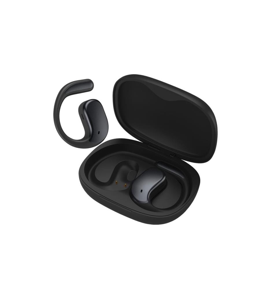 Écouteurs TWS Bolaris LCD Bluetooth 5.4 - Modèle Madrid - Coloris Noir