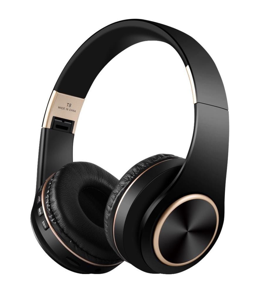 Casque Stéréo Bluetooth V5 0 Studio - Noir