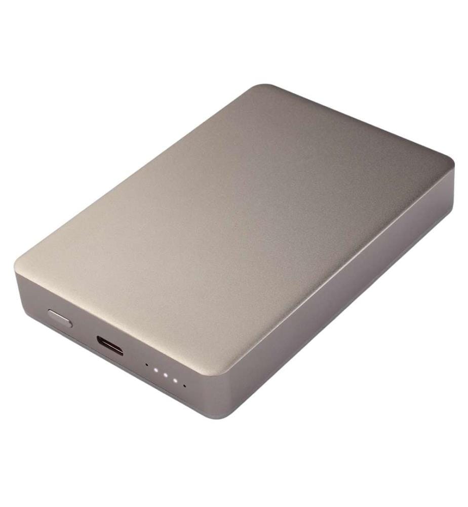 Batterie Externe Sans Fil 10 000 Mah - Argent