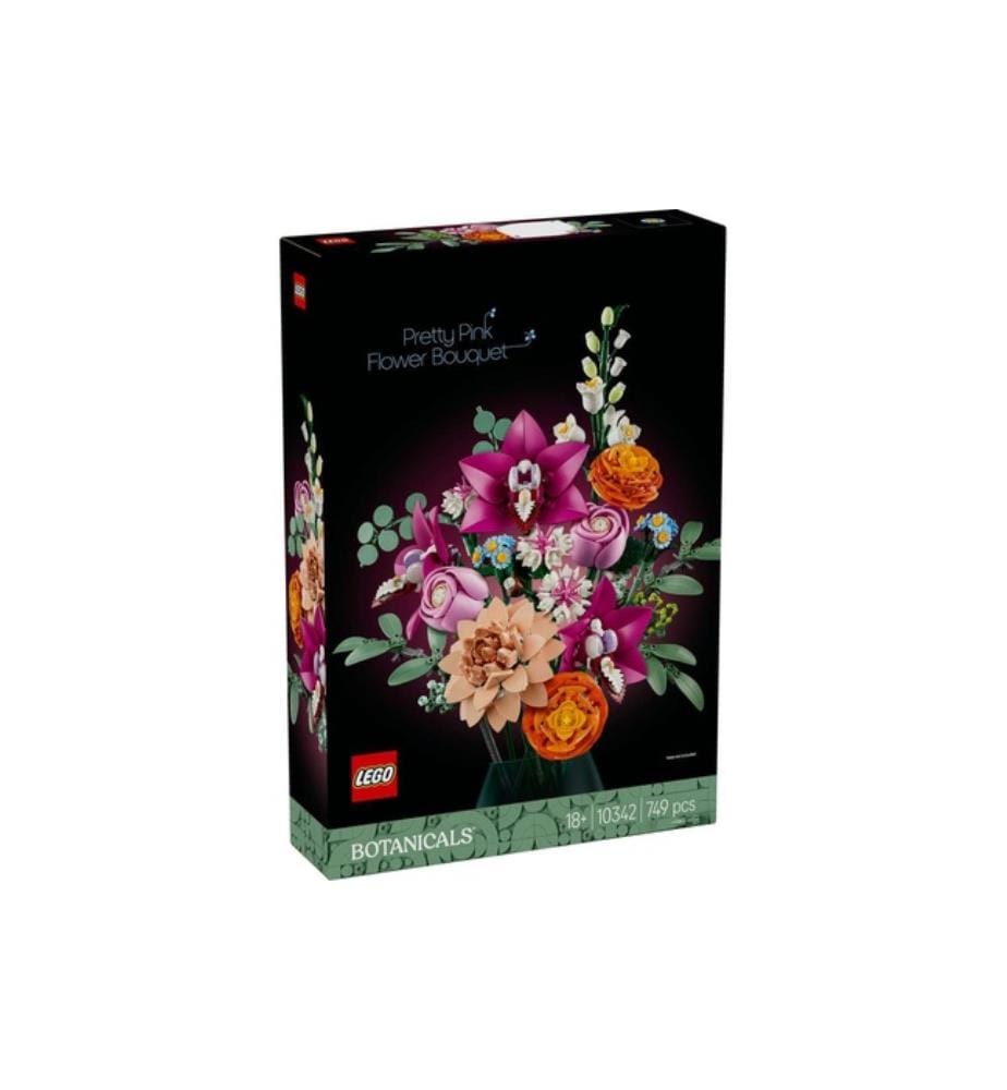 GIFT - LEGO® 10342 - Le joli bouquet de fleurs roses