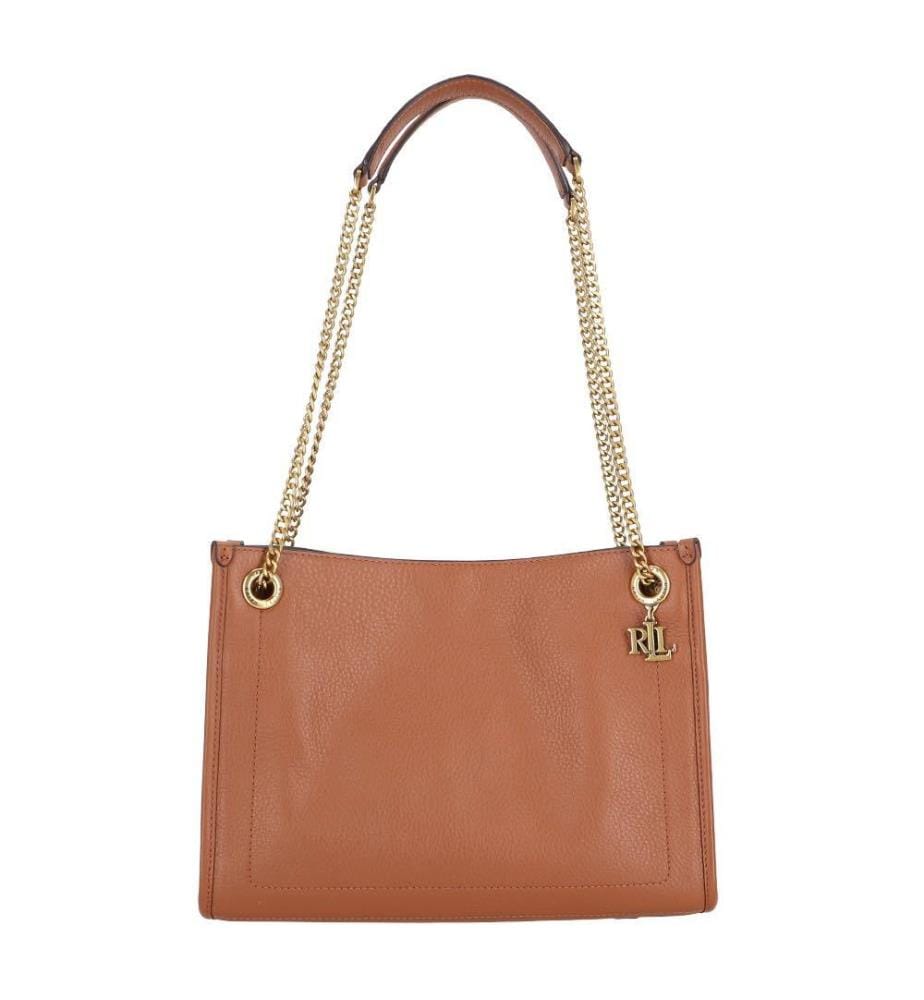 Cabas Bradley moyen en cuir grainé - Lauren & Tan
