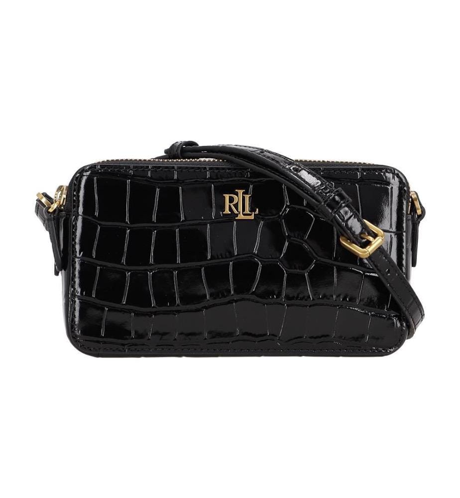 Portefeuille Witley moyen à bandoulière - Noir