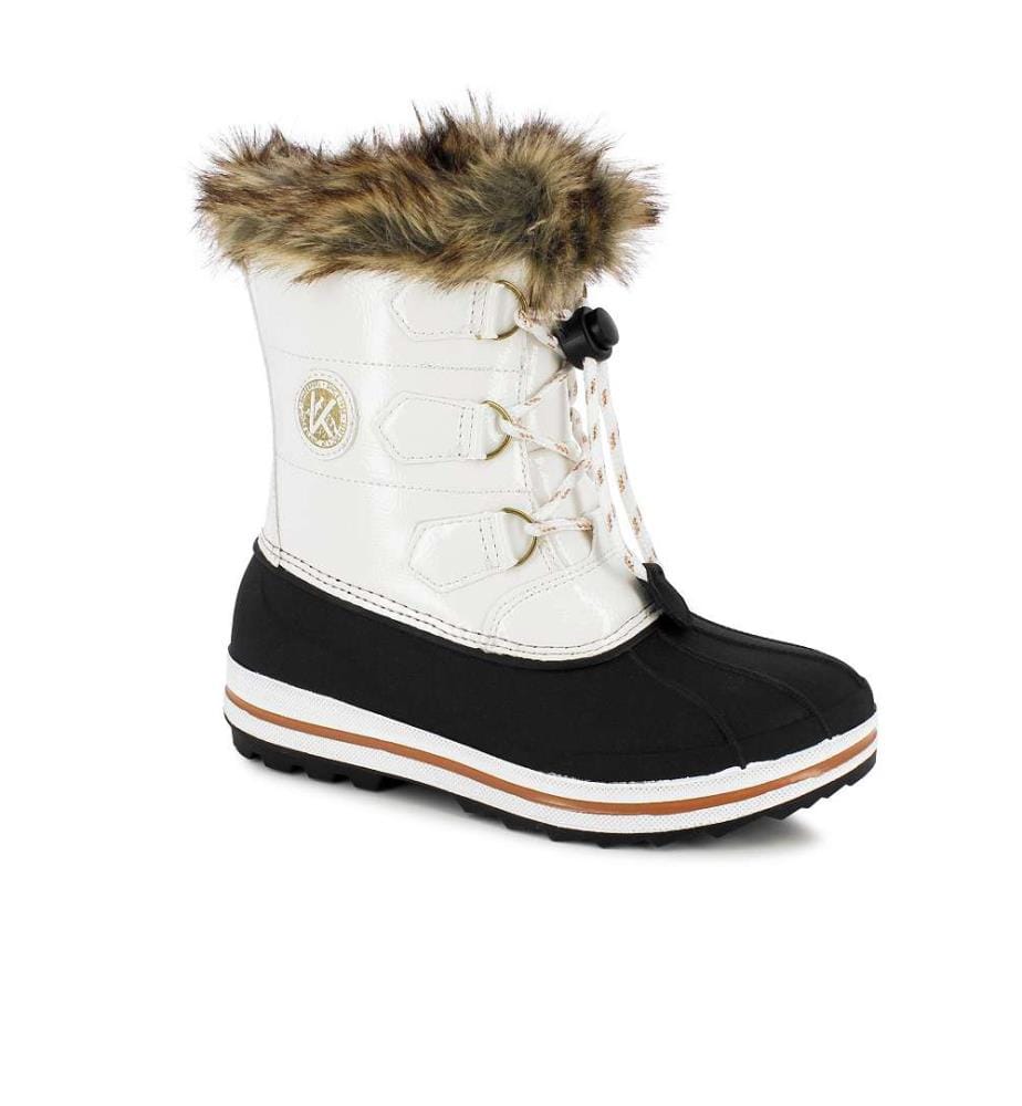 Bottes de Neige Diana - Blanc Cassé et Noir