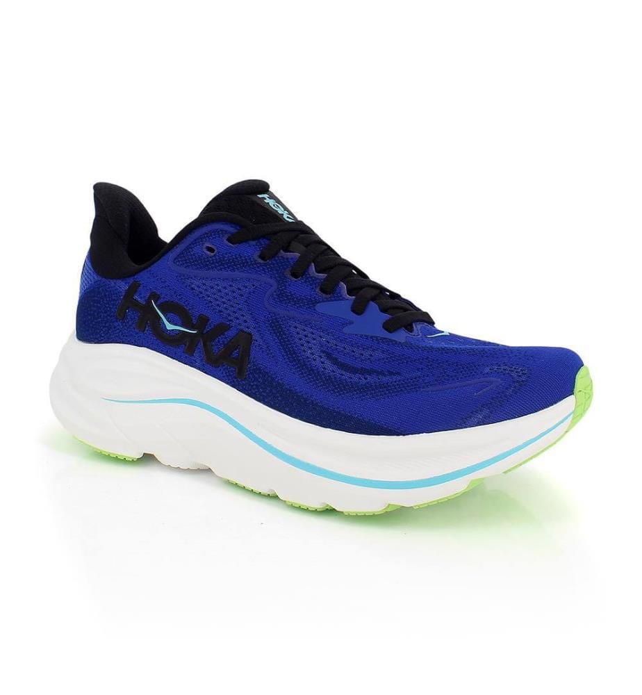 Chaussures de course Clifton 10 - Bleu Marine & Noir