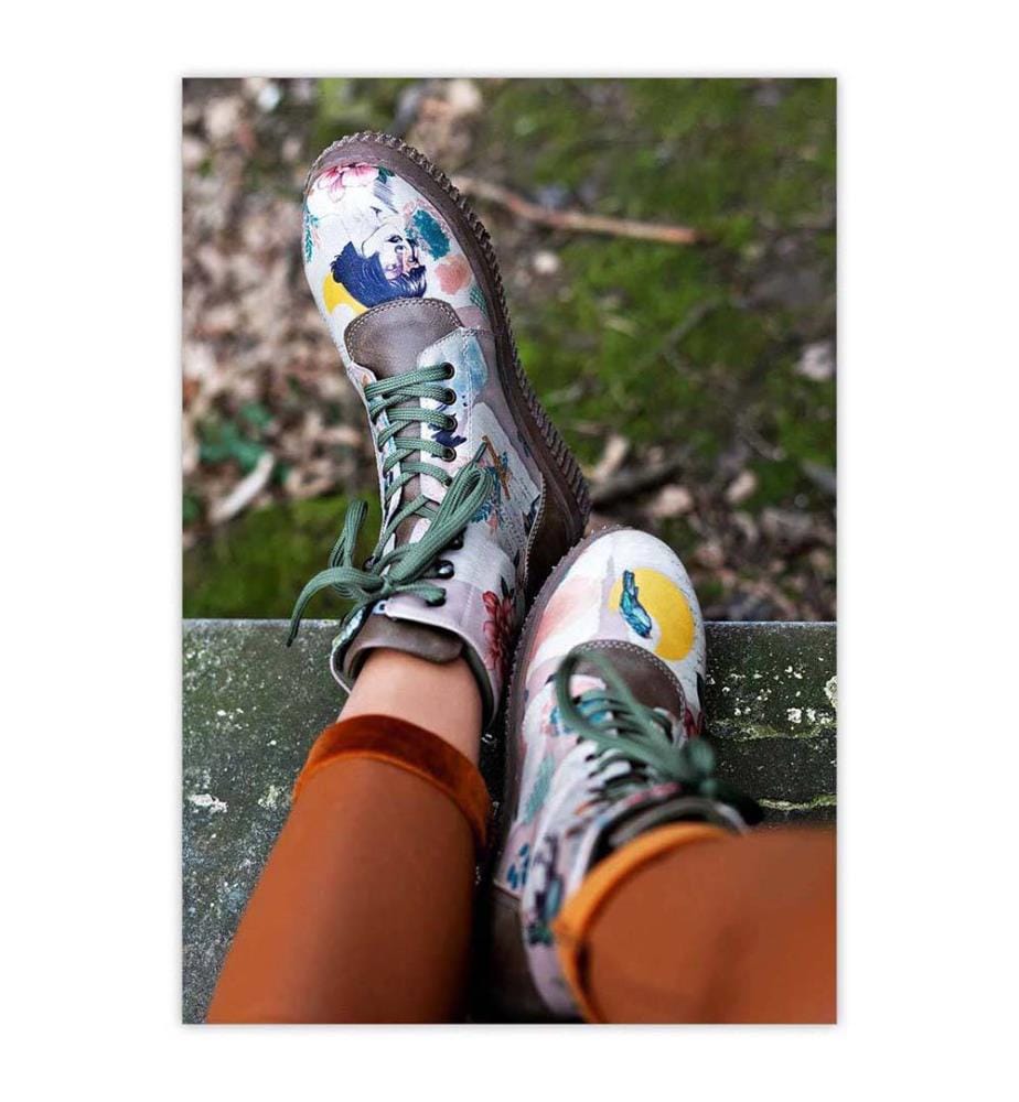 Bottes en cuir végétal - Sonnet From Life - Vert