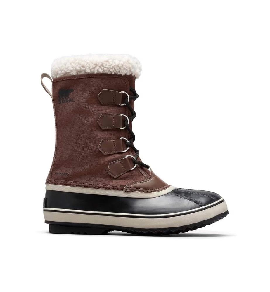 Bottes de Neige Imperméable 1964 PAC NYLON - Tobacco & Black