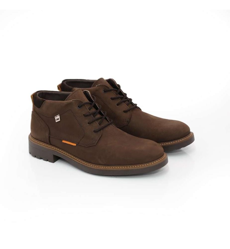 Botte en cuir marron